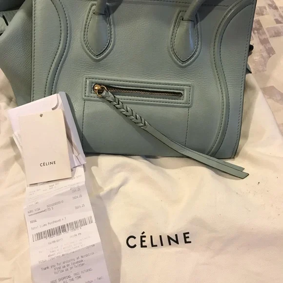 COPY - Celine phantom medium leather luggage bag - Picture 7 of 16